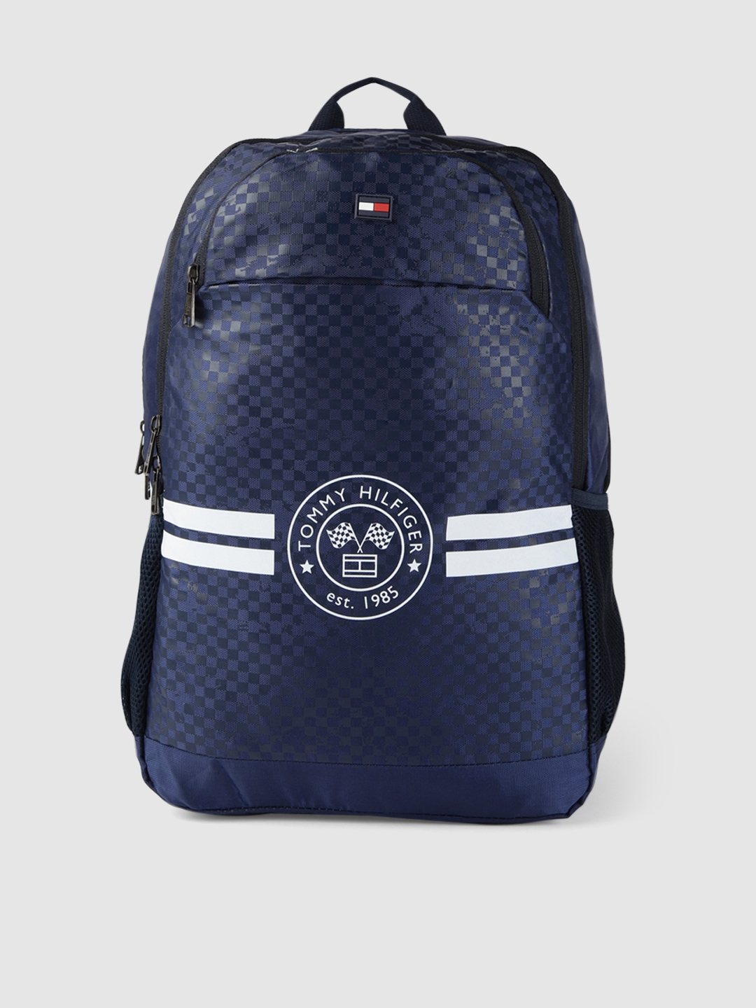 Buy Tommy Hilfiger Unisex Blue Brand Logo Backpack Backpacks For Unisex 12956316 Myntra