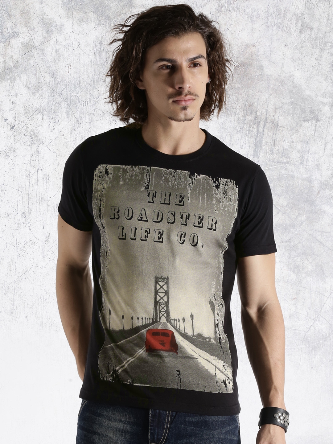 roadster tshirts myntra