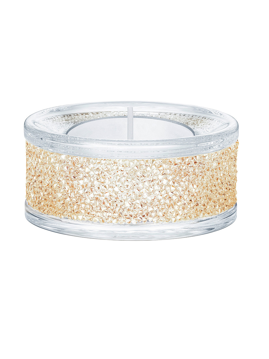 Buy SWAROVSKI Gold Toned Shimmer Tea Light Holder Candle Holders for