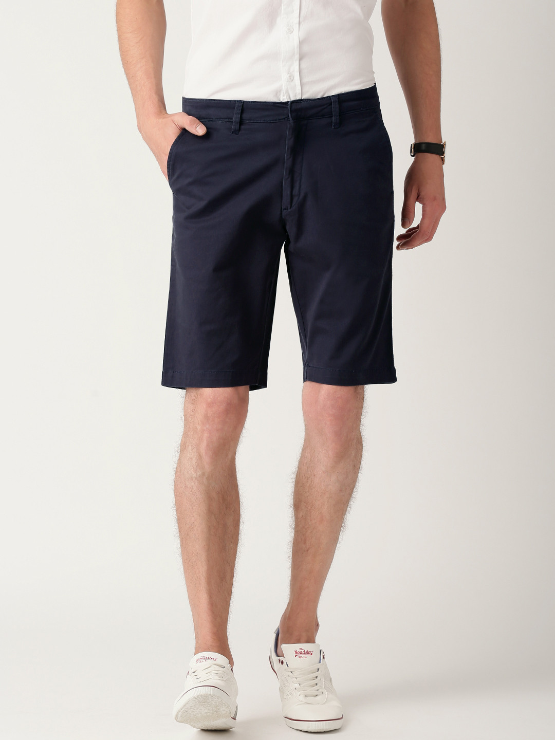 Buy Ether Men Navy Blue Shorts Shorts for Men 1299656 Myntra
