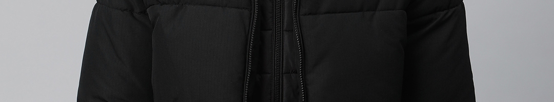 Buy Marks & Spencer Men Black Solid Padded Jacket - Jackets for Men ...