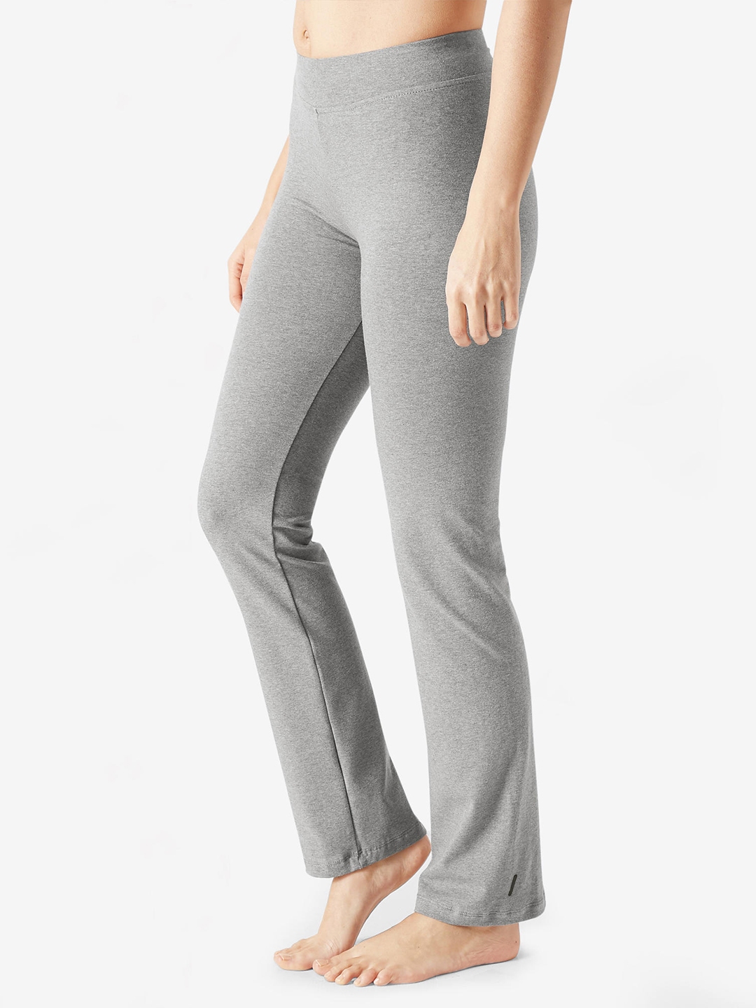 Buy NYAMBA By Decathlon Women Grey Solid Yoga Track Pants - Track Pants for Women 13001462 | Myntra