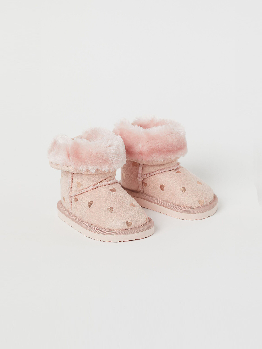 Buy H&M Kids Pink Warm Lined Boots Boots for Unisex Kids 13015348