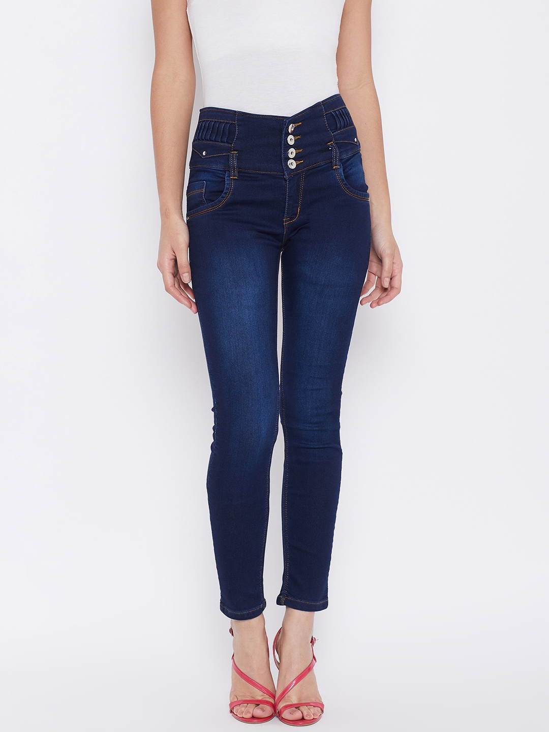 navy blue skinny jeans for school