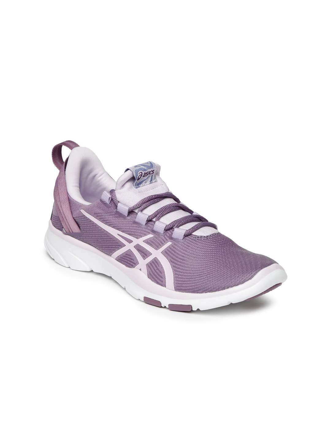 asics purple trainers