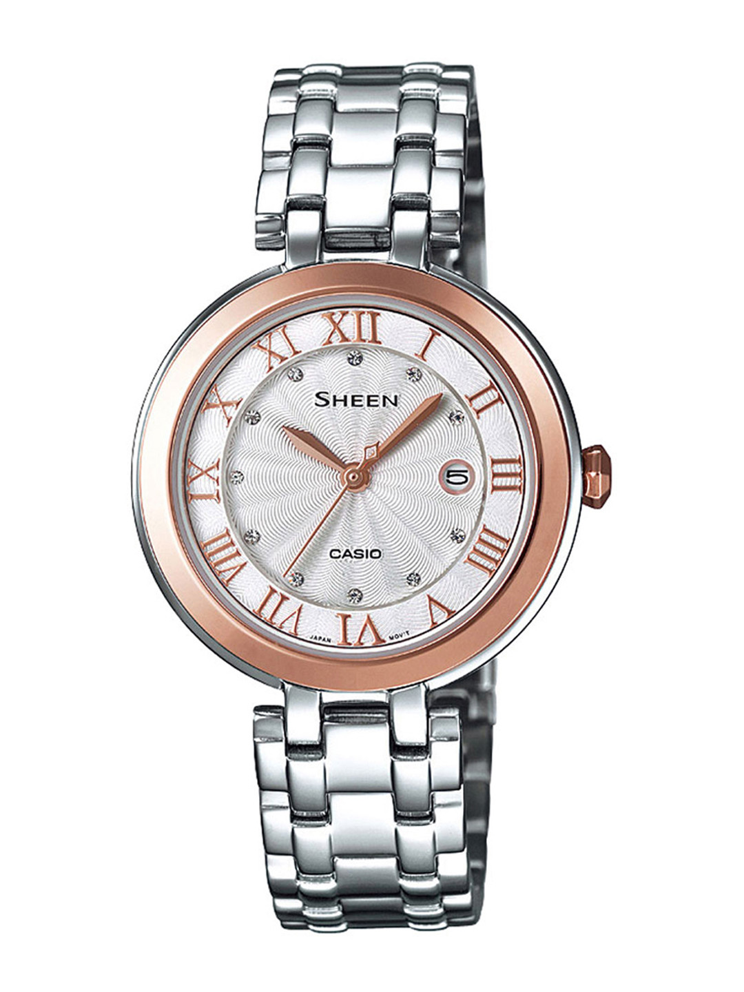 Buy Casio Sheen Women Silver Analogue Watches (SX173) SHE 4033SG 7AUDR