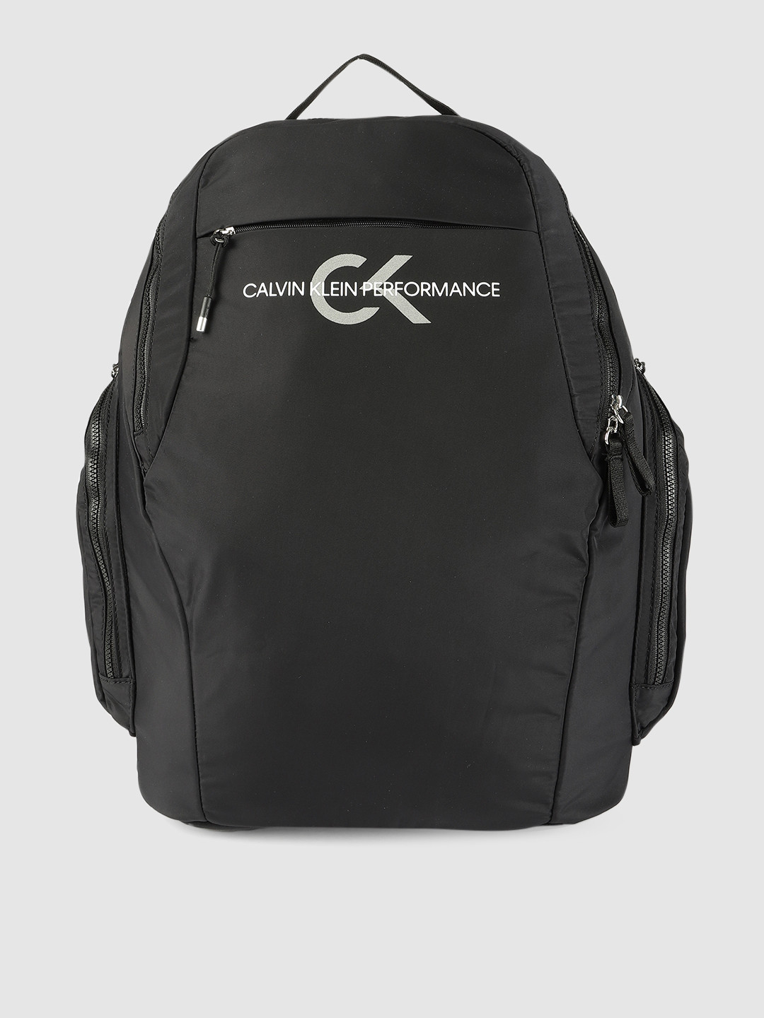 Buy Calvin Klein Men Black Brand Logo Laptop Backpack Backpacks for