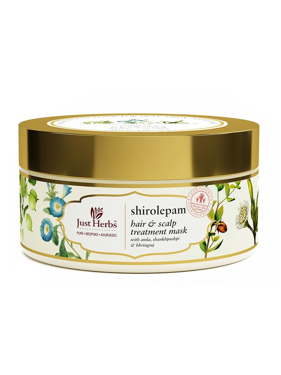 Buy Just Herbs Shirolepam Hair Nourishing Mask For Dry And Frizzy Hair