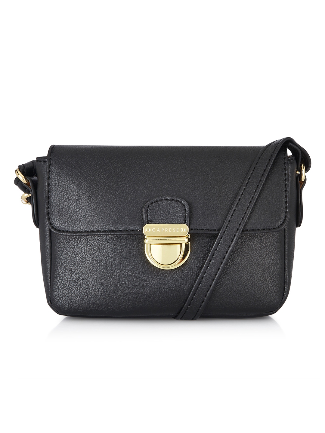 Buy Caprese Black Solid ZESTY Sling Bag - Handbags for Women 13072288 ...