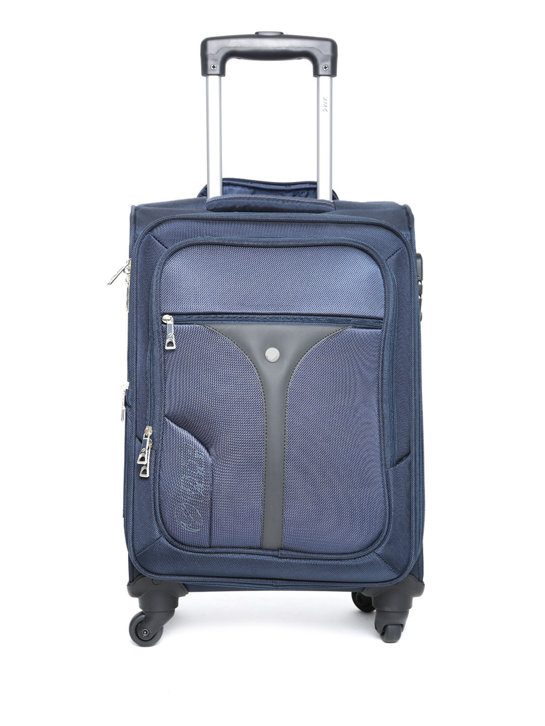 Buy VIP Unisex Navy Small Cabin Trolley Bag Trolley Bag for Unisex
