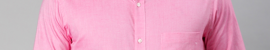 Buy Raymond Men Pink Slim Fit Solid Formal Shirt - Shirts for Men ...