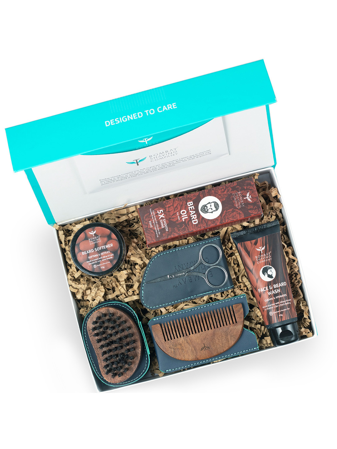 Buy Bombay Shaving Company Set Of 6 Advanced Beard Maintenance Gift Kit