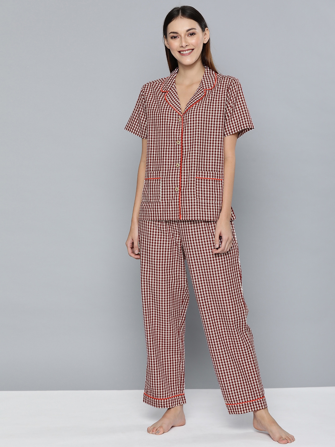 button down night suit