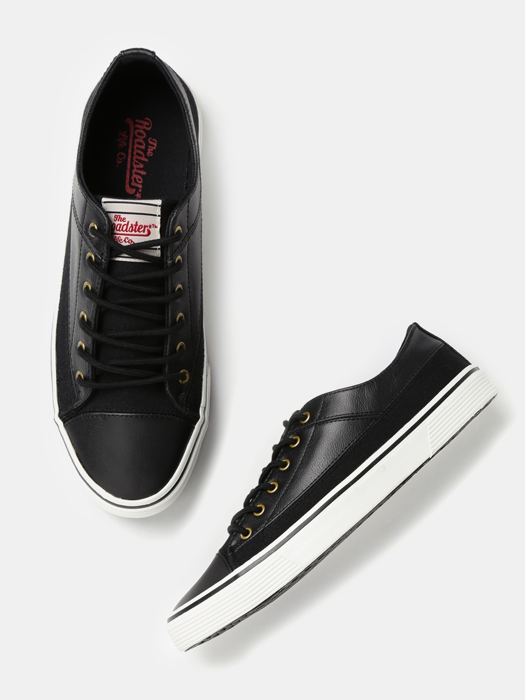 roadster shoes black sneakers
