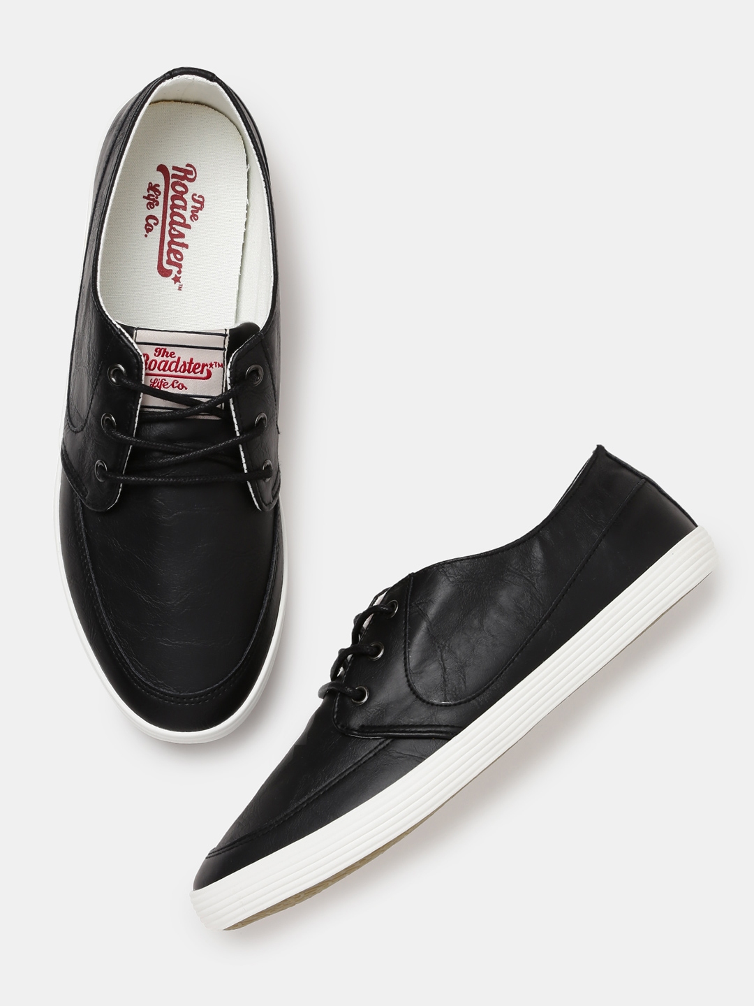 roadster shoes black sneakers