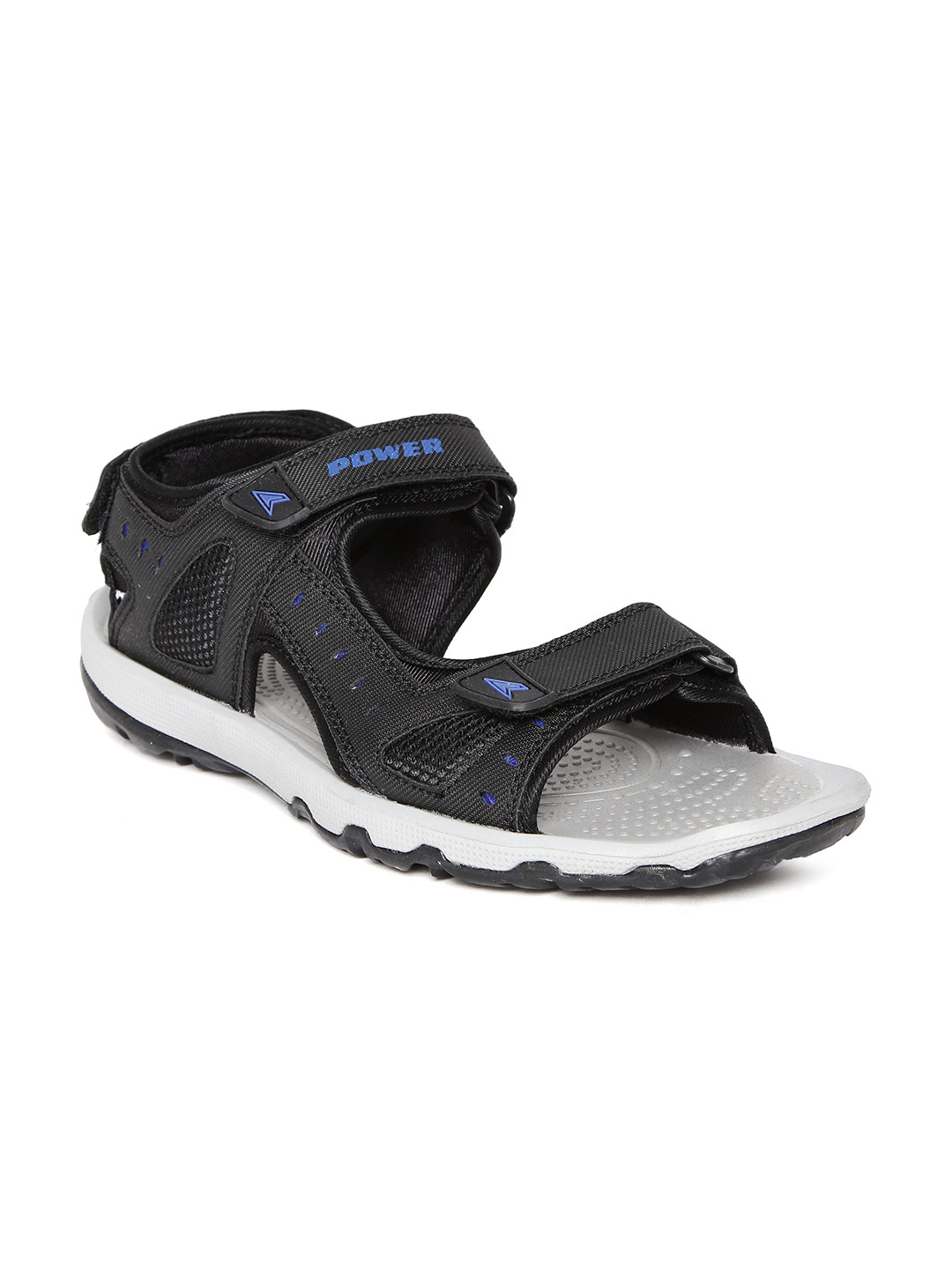 Buy Power By Bata Men Black Motive Sports Sandals Sandals for Men