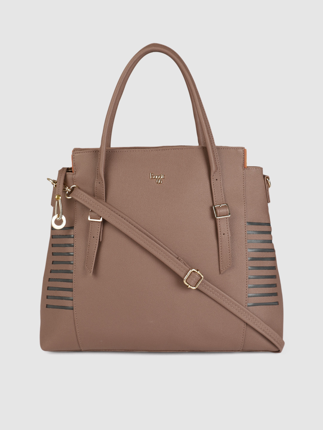 Buy Baggit Mauve Solid Handheld Bag Handbags for Women 13132092 Myntra