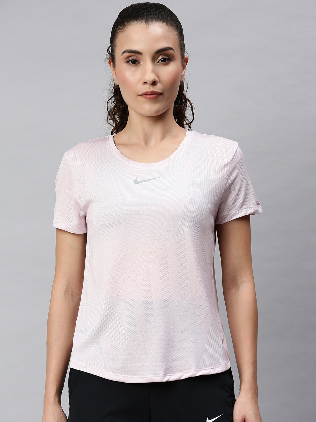 womens pink nike tops