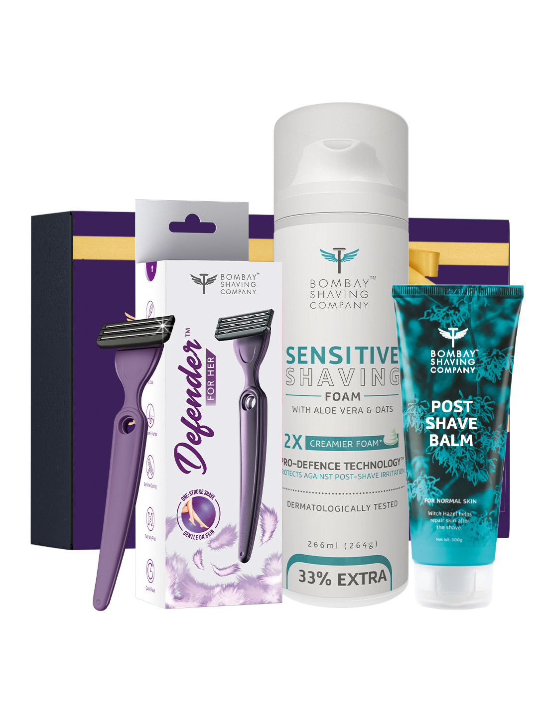 Buy Bombay Shaving Company Women Premium 3 In 1 Shaving Gift Kit