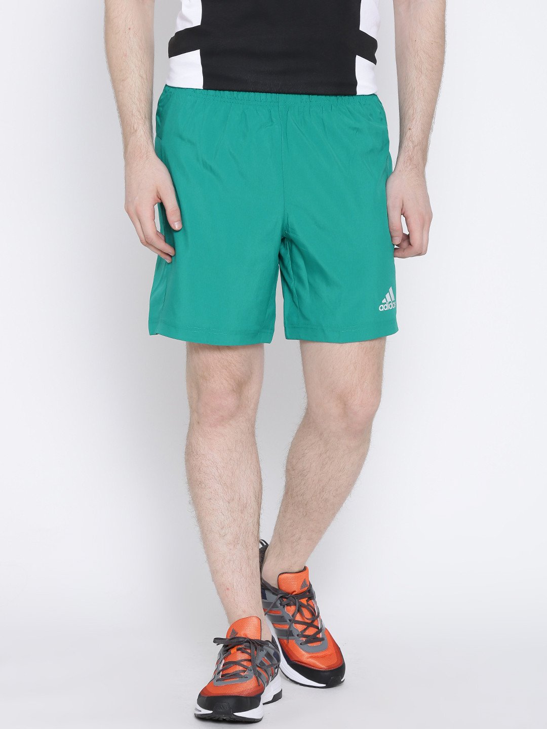 Buy ADIDAS Green Running Shorts Shorts for Men 1315136 Myntra