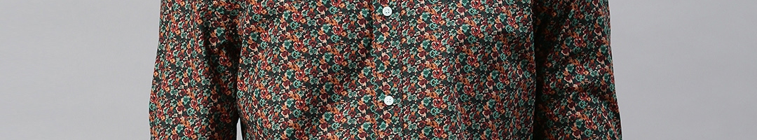 Buy Jack & Jones Men Multicoloured Slim Fit Printed Casual Shirt ...
