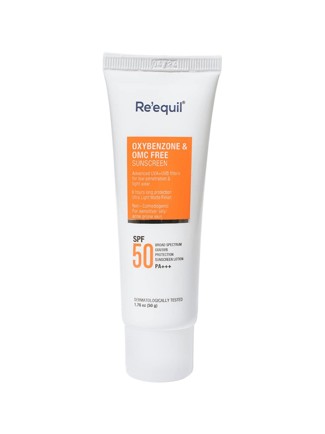 Buy Reequil Oxybenzone And Omc Free Sunscreen SPF 50 PA+++ For Oily
