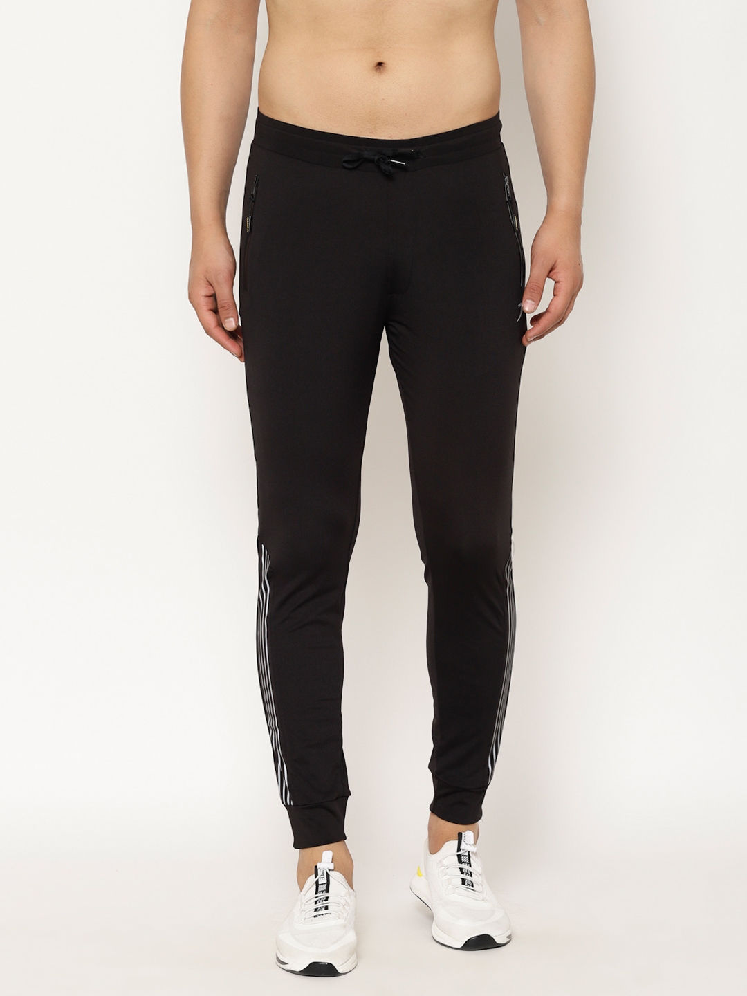 stretchable track pants