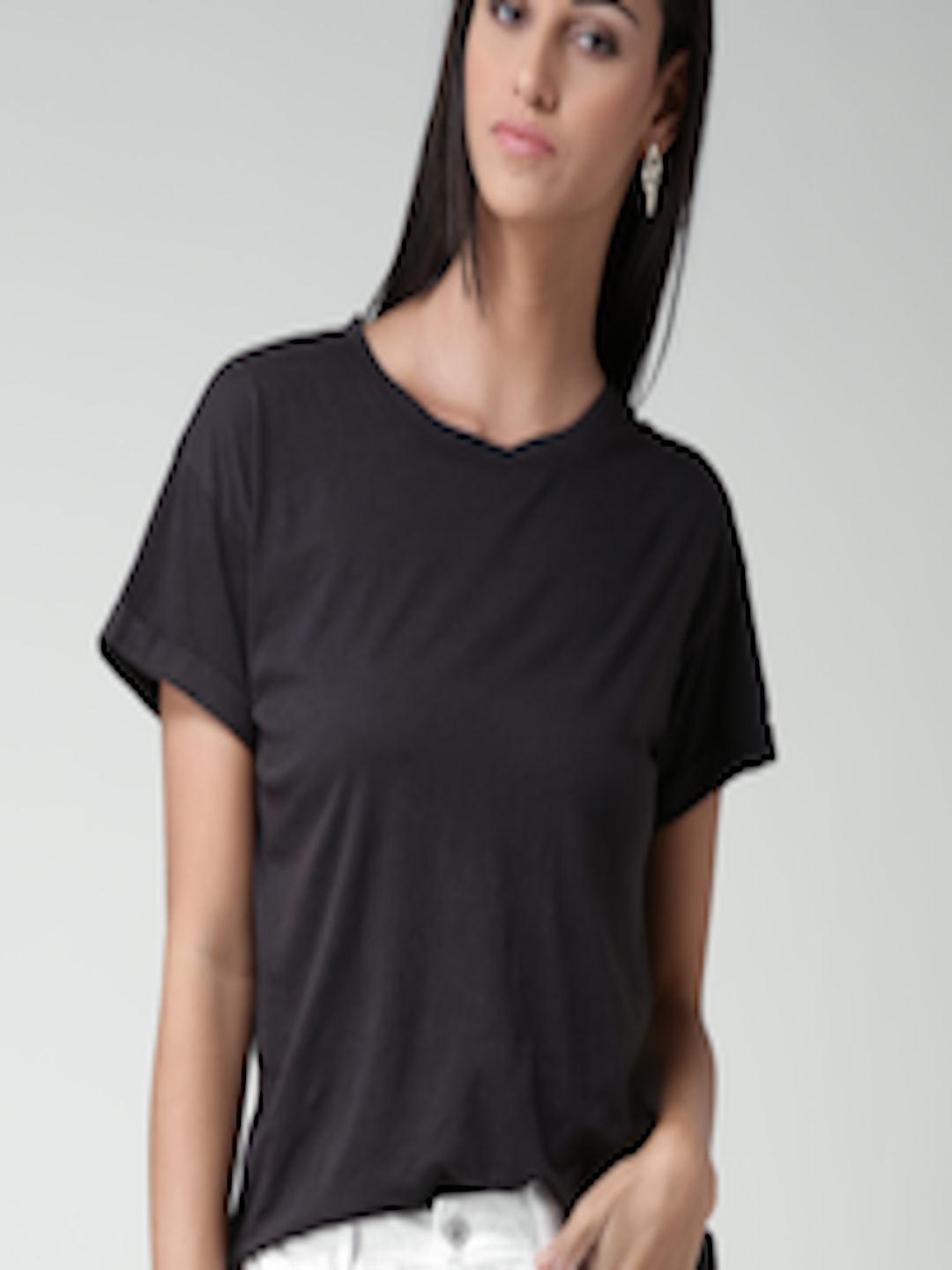 Buy FOREVER 21 Black Cut Out Back Top - Tops for Women 1322019 | Myntra