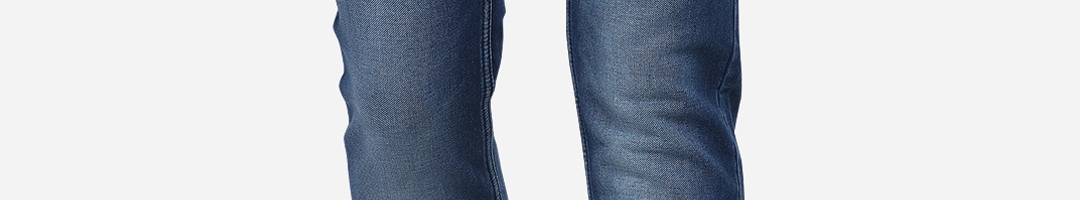 Buy JADE BLUE Men Navy Blue Slim Fit Mid Rise Clean Look Jeans - Jeans ...