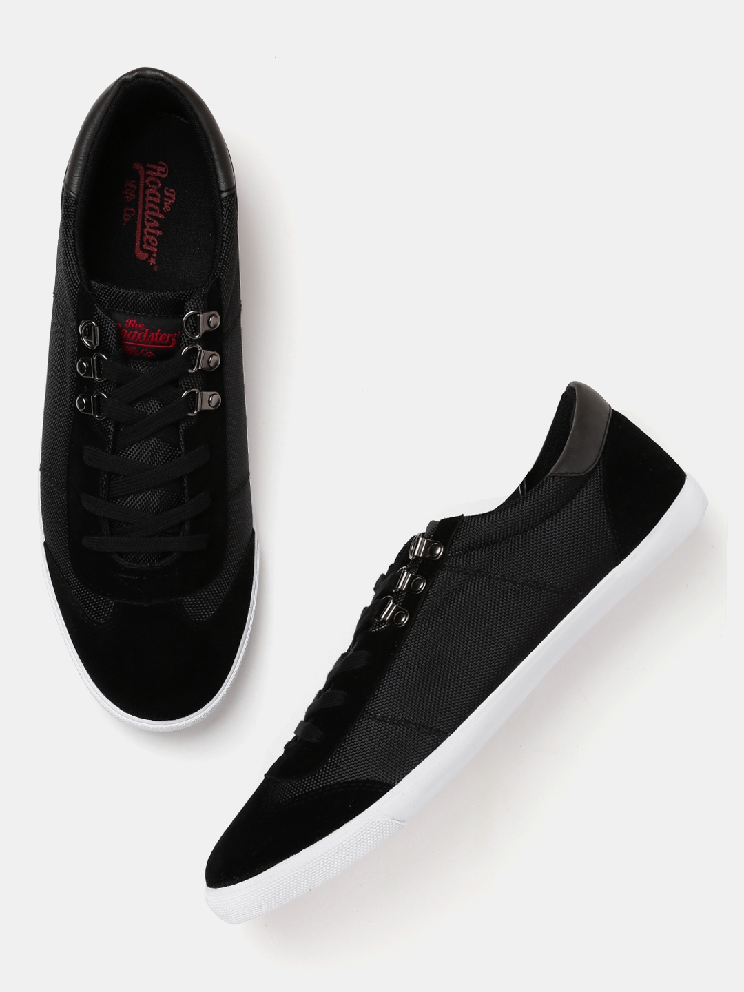 roadster shoes black sneakers