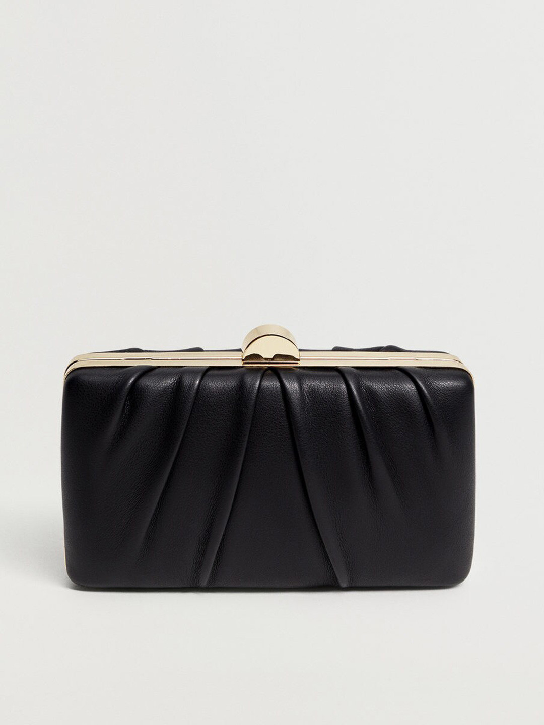 mango black clutch