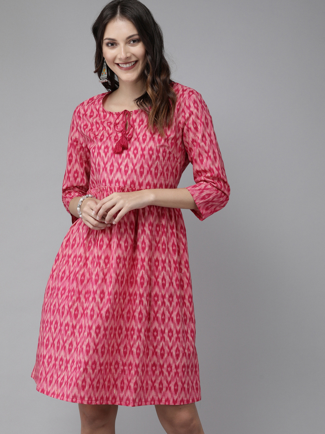 Anouk Pink Layered Dress main image 0