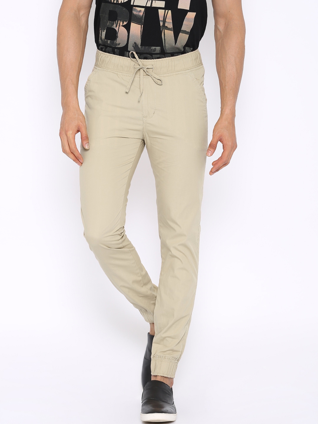 cream jogger set