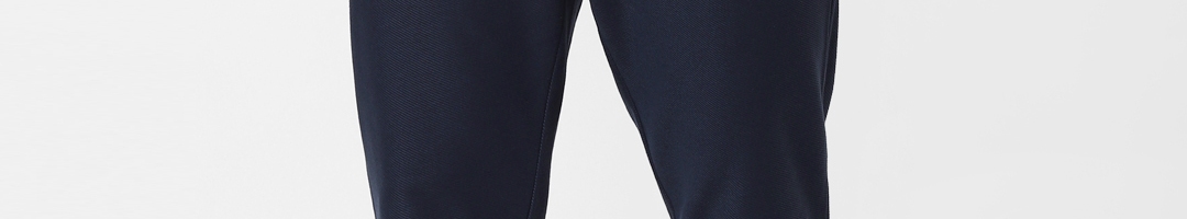 Buy Jack & Jones Men Navy Blue Solid Track Pants - Track Pants for Men ...