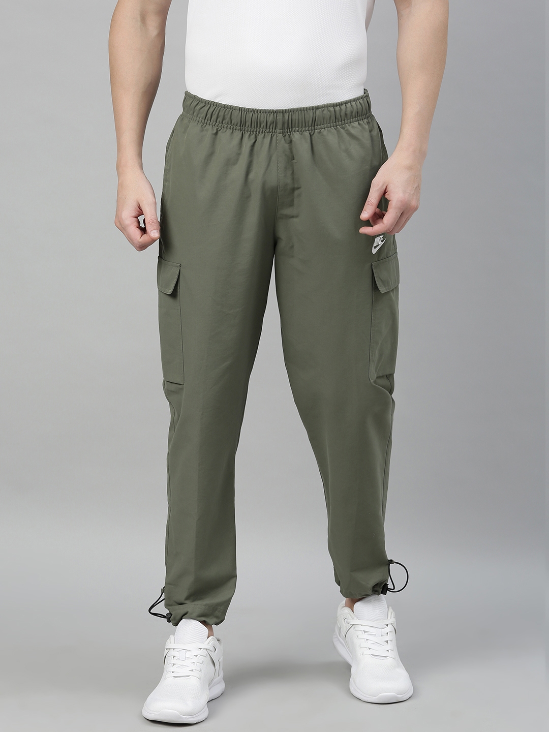 men's nike olive green pants