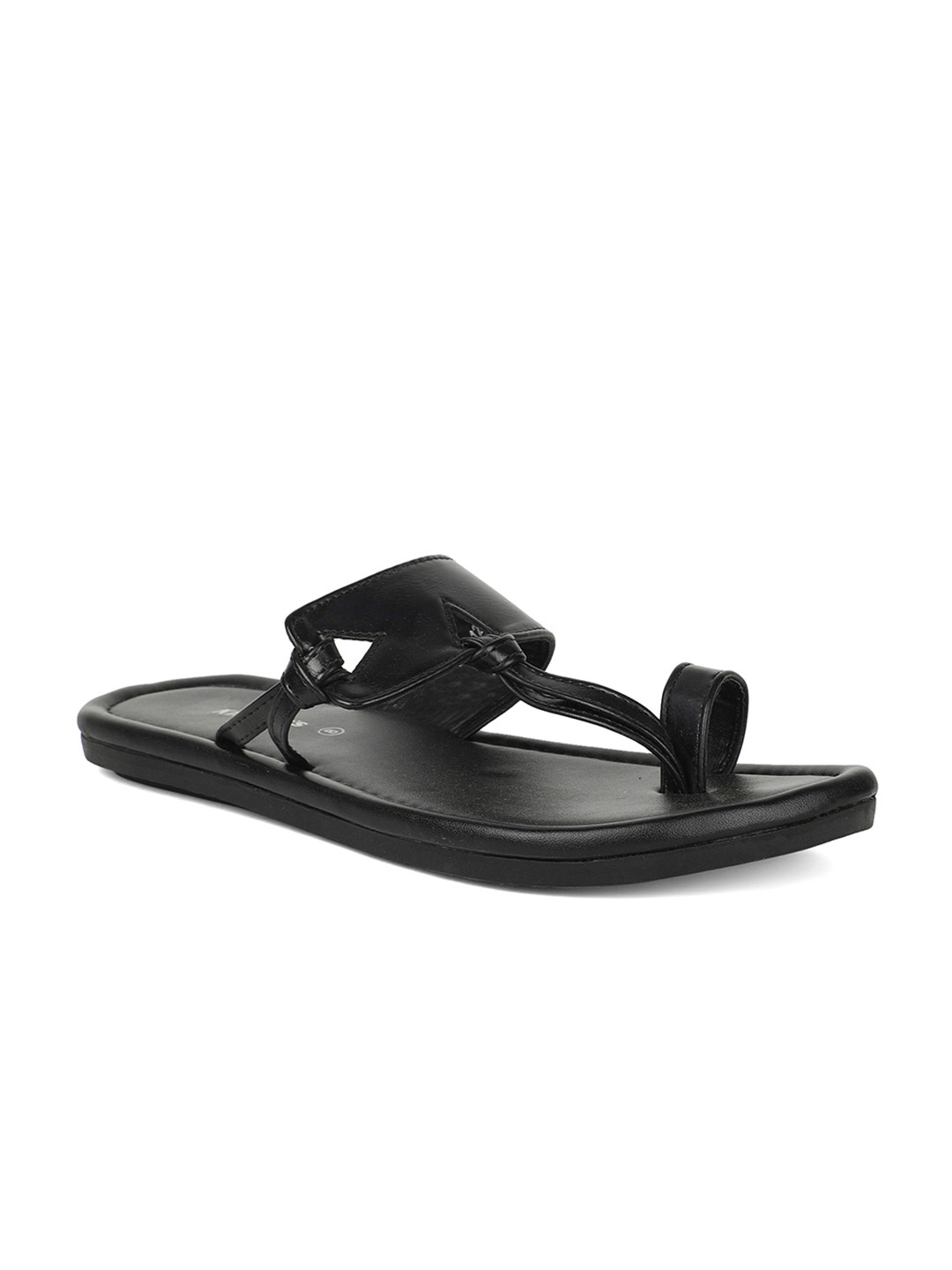 Buy Khadims Men Black Sandals - Sandals for Men 13262762 | Myntra