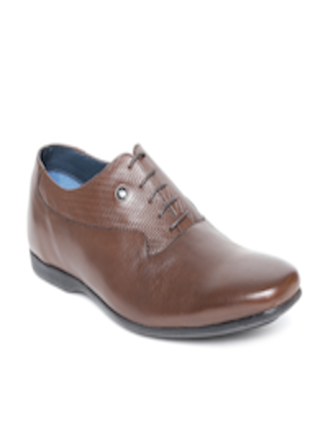 Buy Louis Philippe Men Brown Leather Formal Shoes - Formal Shoes for Men 1327172 | Myntra