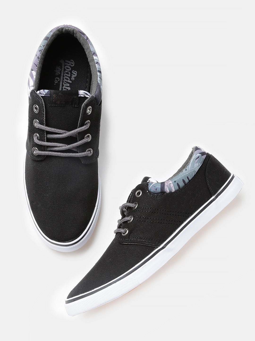 roadster shoes black sneakers