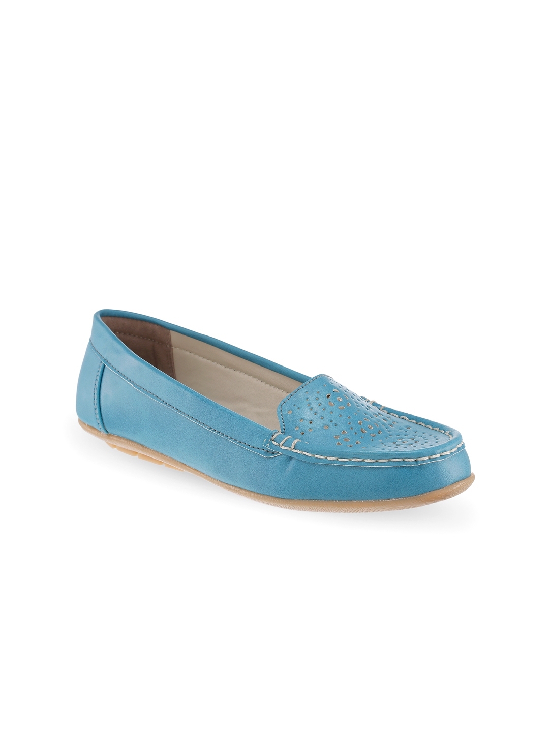 Buy Signature Sole Women Blue Loafers - Casual Shoes for Women 1331019 ...