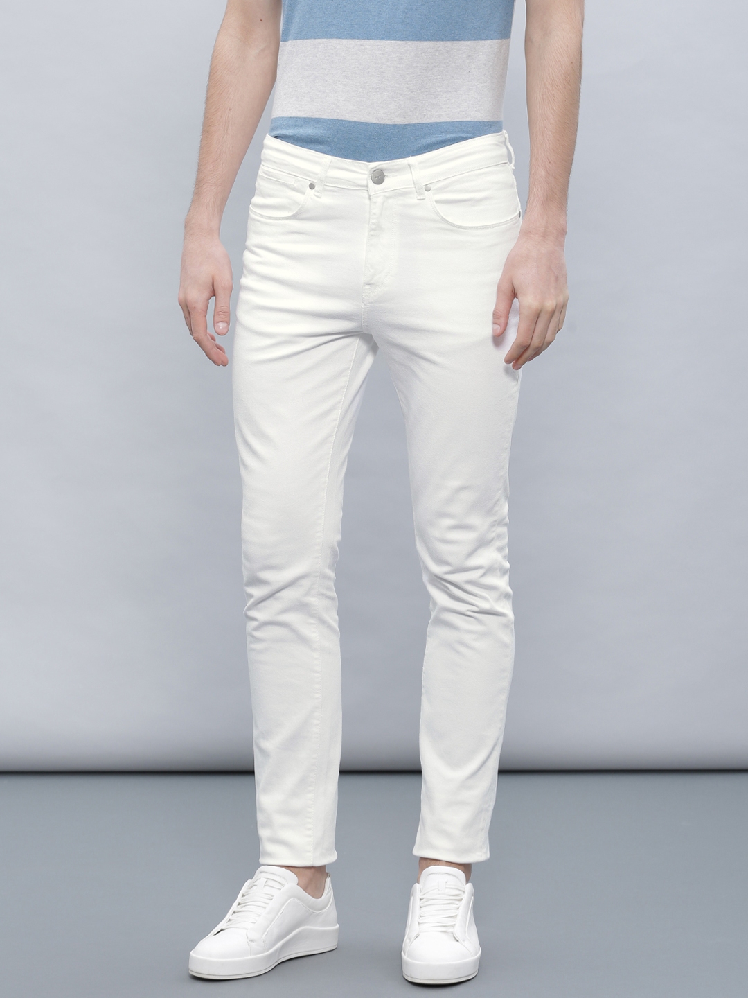Buy Ether Men White Skinny Fit Jeans - Jeans for Men 1331680 | Myntra