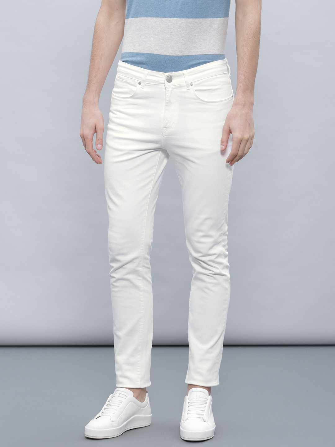 Buy Ether Men White Skinny Fit Jeans Jeans for Men 1331680 Myntra