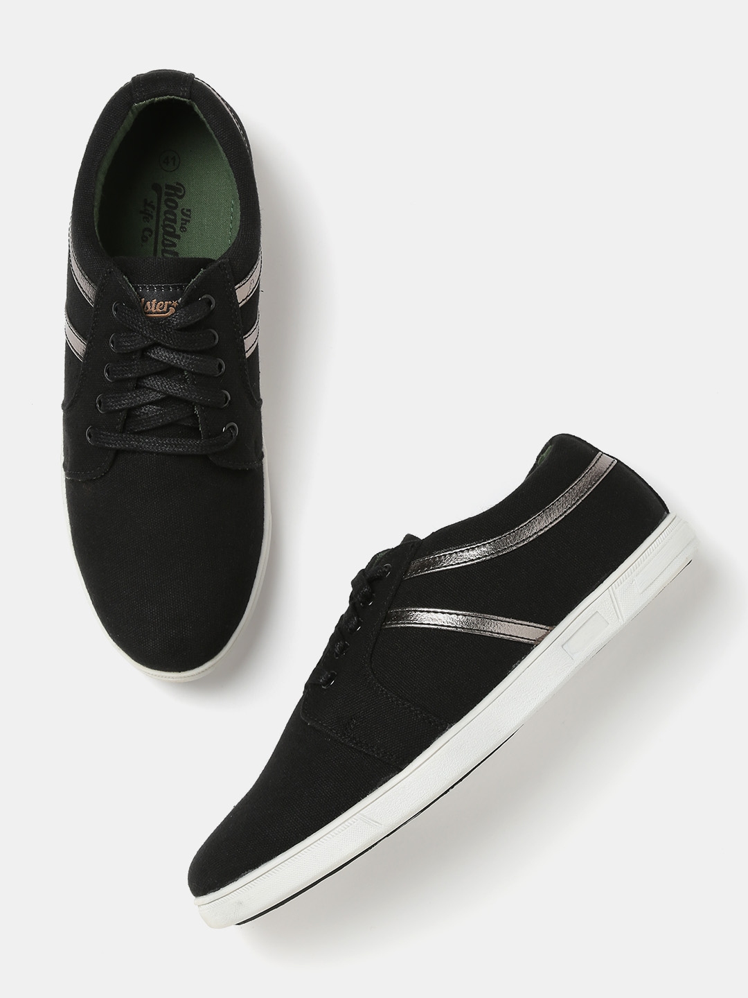 roadster shoes black sneakers