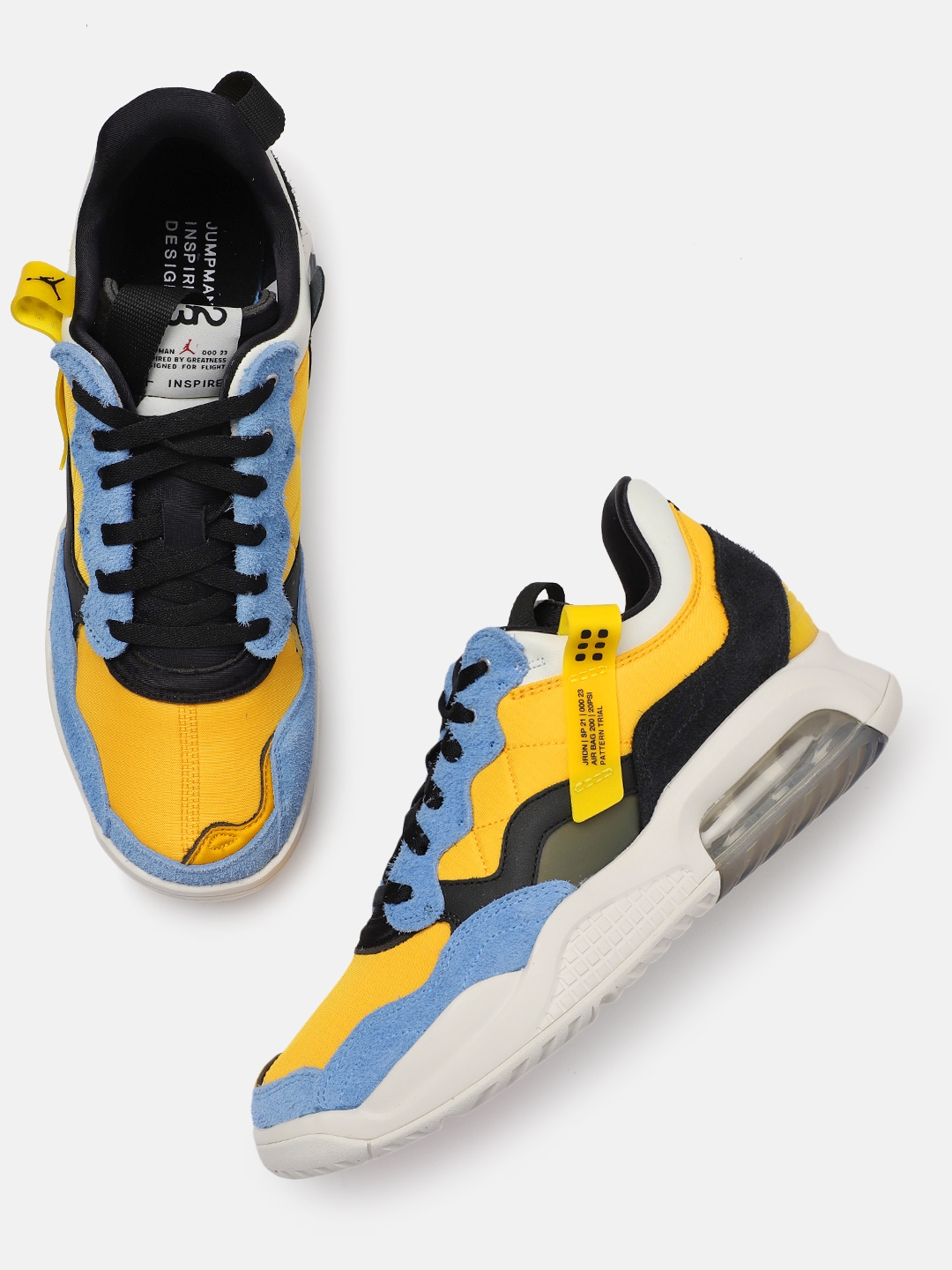 jordan ma2 blue yellow