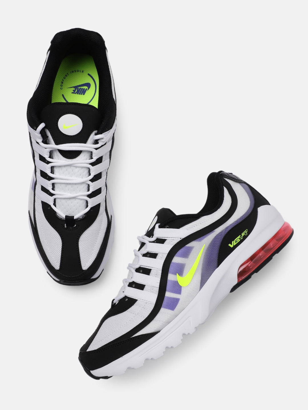 nike vg r black and white