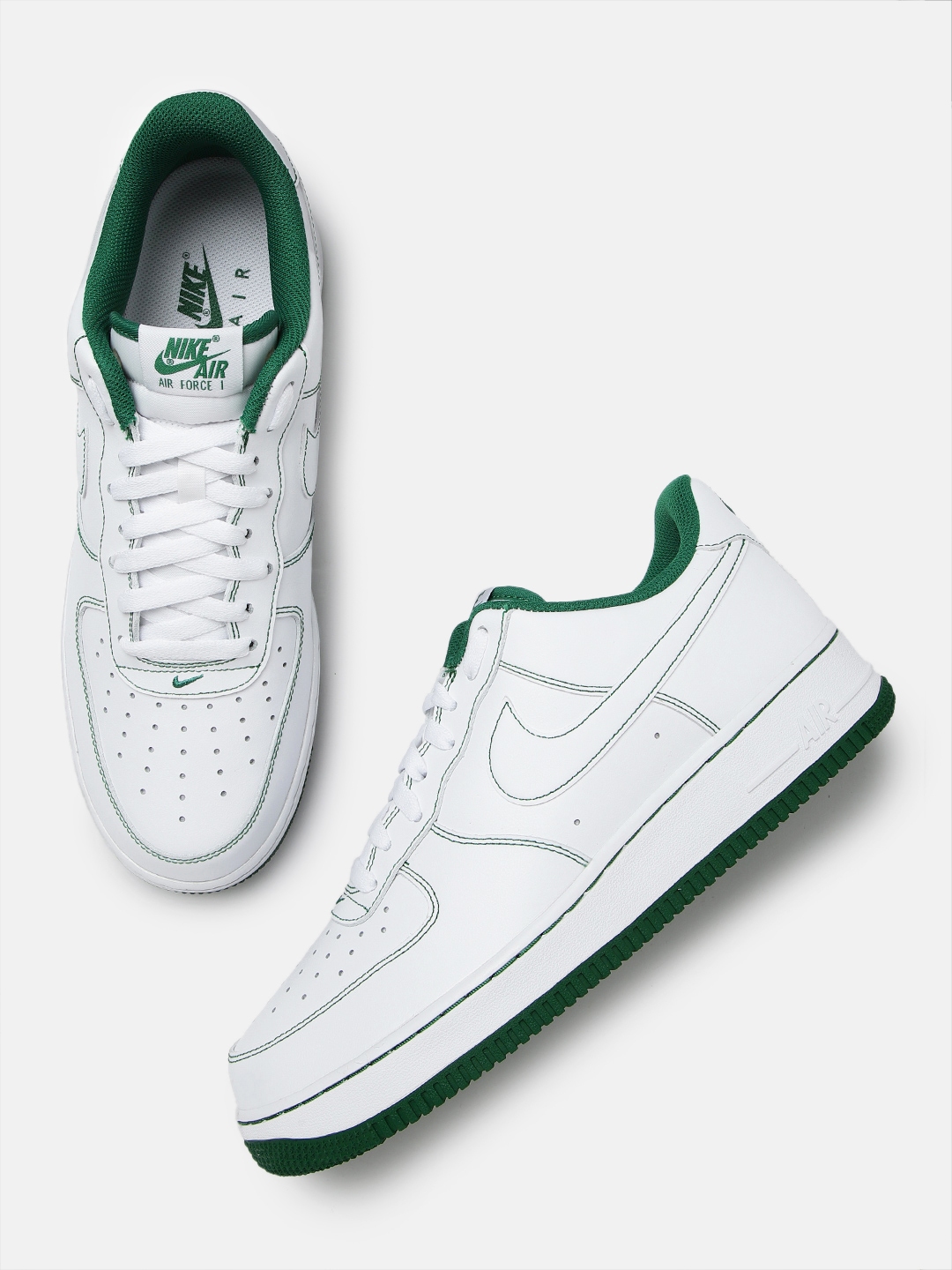 all white af1 men