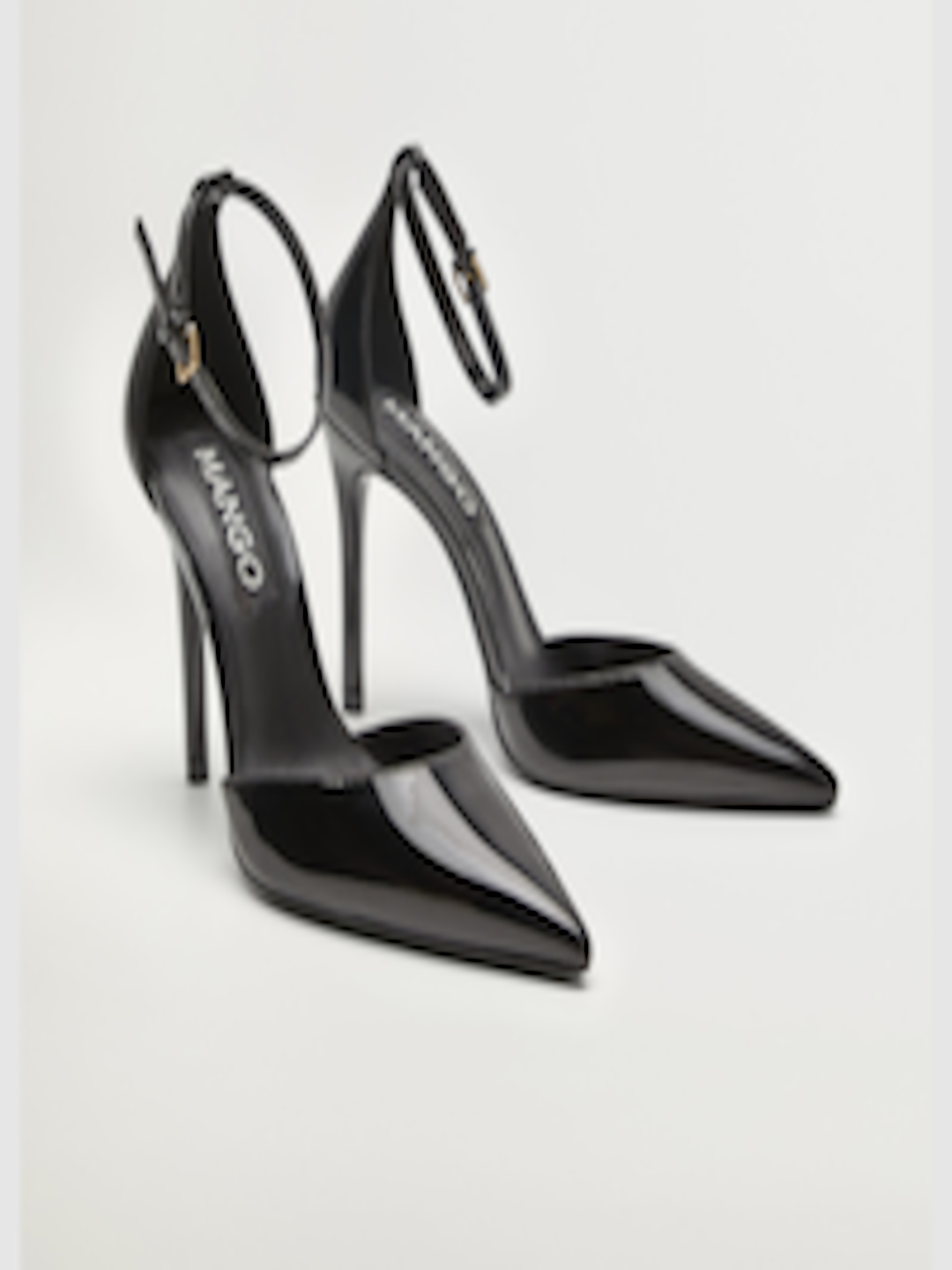 Buy MANGO Women Black Solid Pumps - Heels for Women 13344320 | Myntra