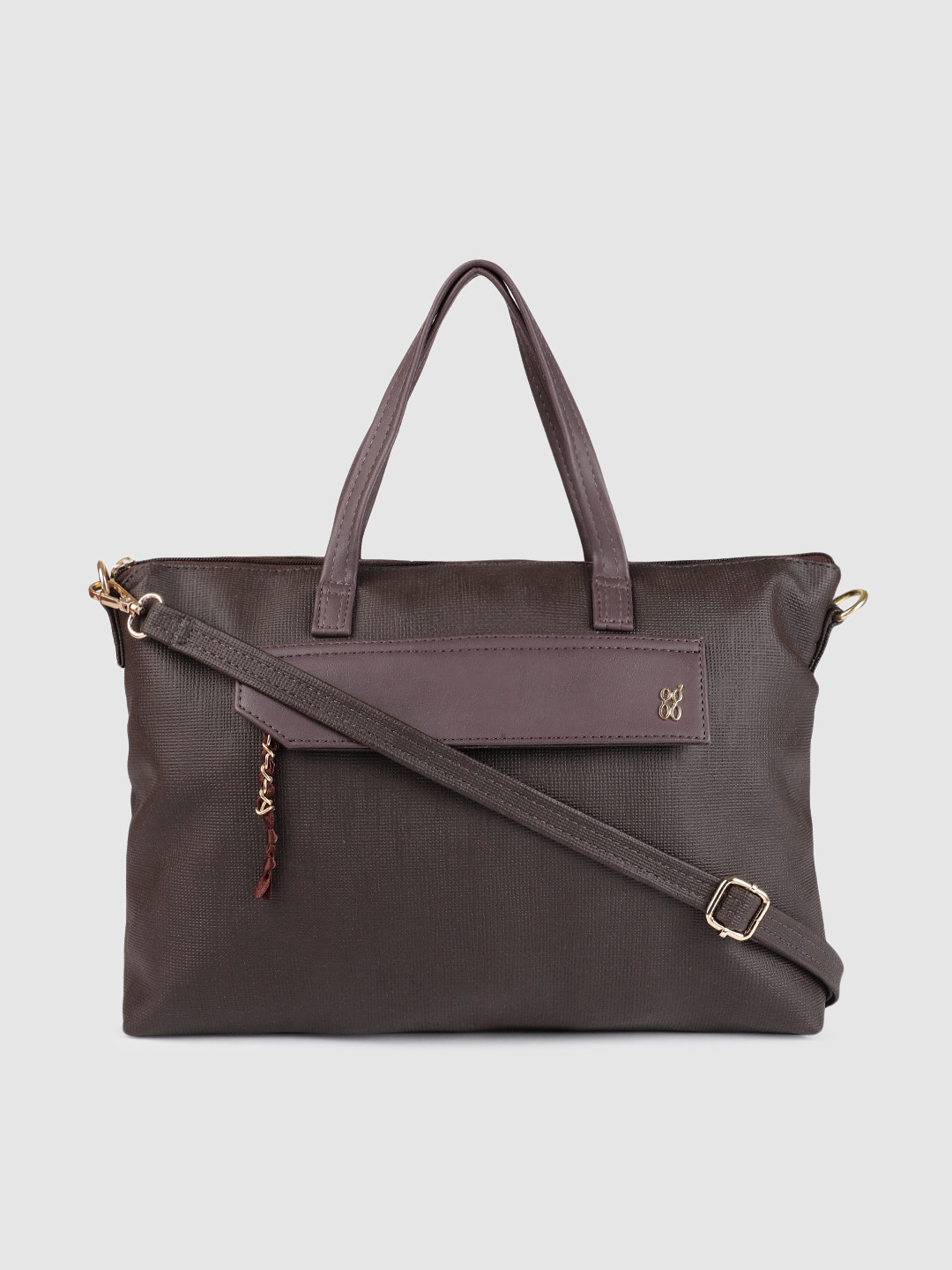 Buy Baggit Women Brown Solid Handheld Bag Handbags for Women 13363772