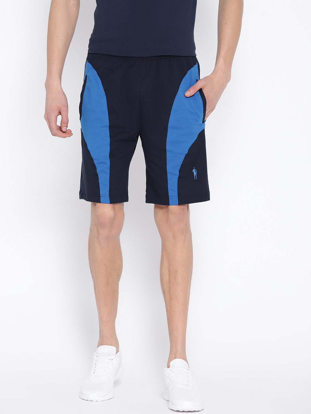Buy Jockey Men Navy Solid Sports Shorts Shorts for Men 1338190 Myntra