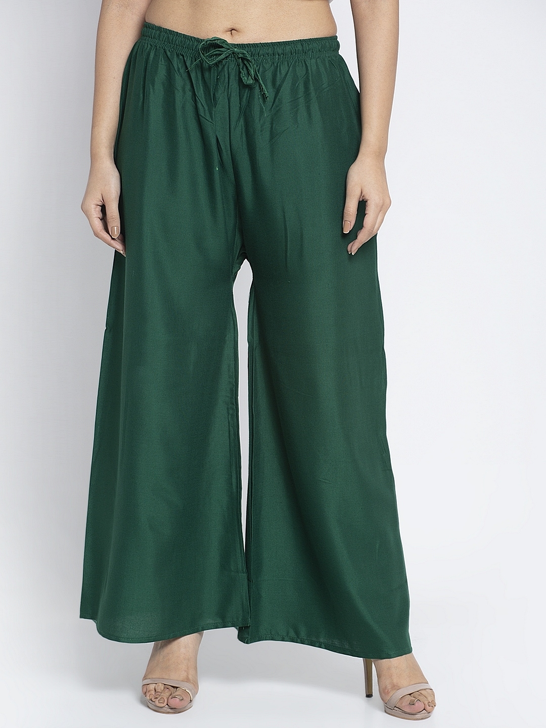 myntra flared palazzo