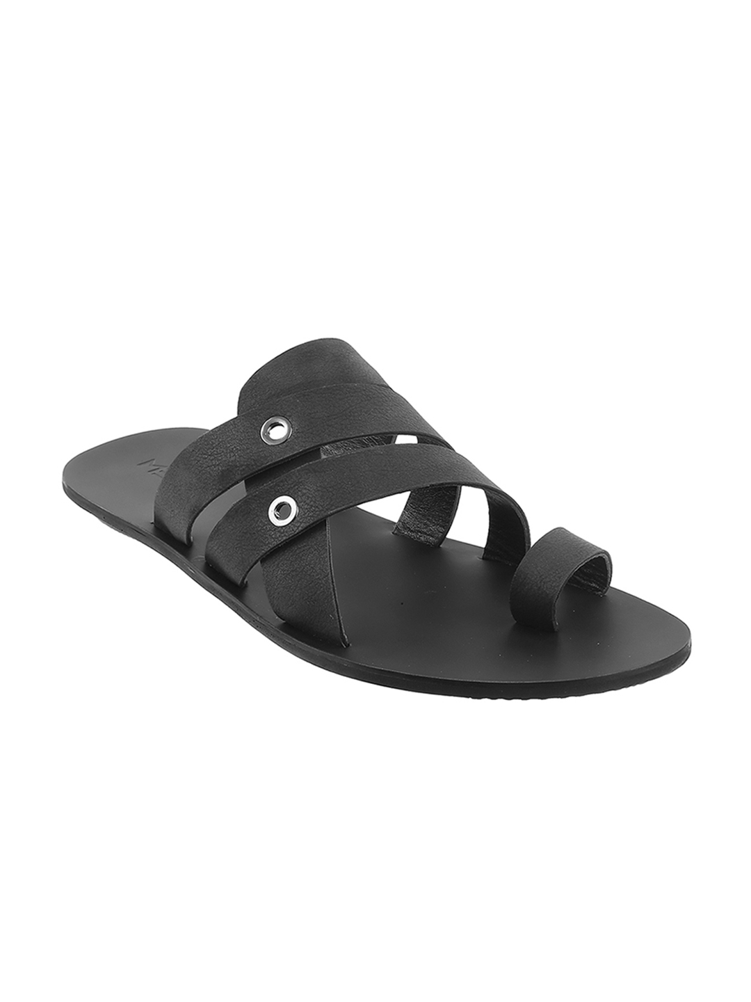 Buy Metro Men Black Sandals - Sandals for Men 13386432 | Myntra